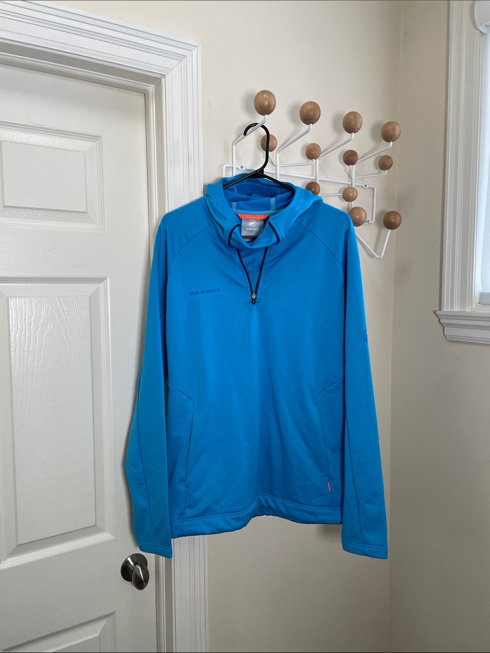 Mammut - Outdoor Lightweight Base Layer Hoodie - Blue - L